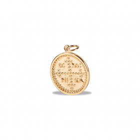 Byzantine coin pendant