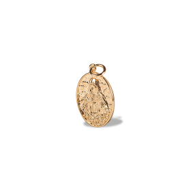 Madonna and Child medallion pendant