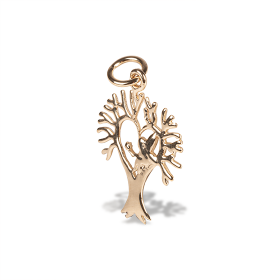 Pendentif arbre coeur